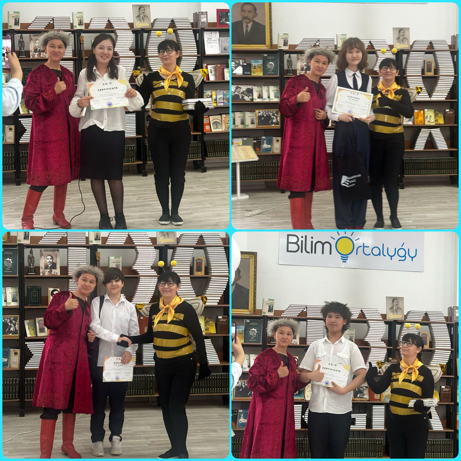 Құттықтаймыз! Поздравляем Баккожа Жамилю 8а класс 2 место, Полях Арслан 8г класс 3 место, Казниязов Дамир 8а получил сертификат в городском конкурсе по англ.языку Spelling Bee.
